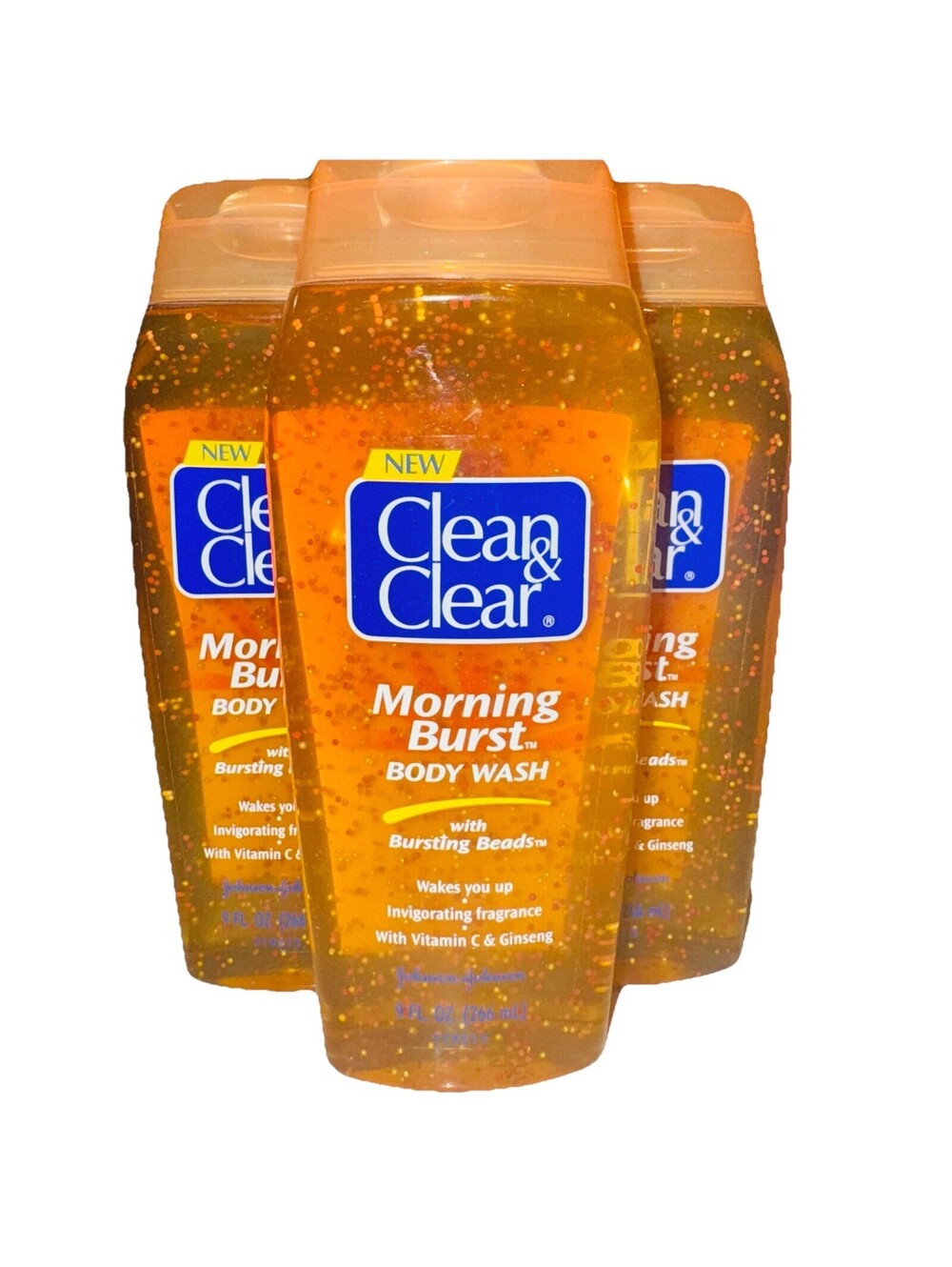 Clean & Clear Morning Burst Body Wash 1 NEW Discontinued 2003  Vitamin C Ginseng